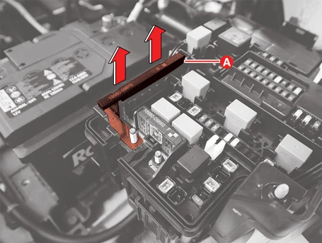 Kia EV6. PE Room Junction Block