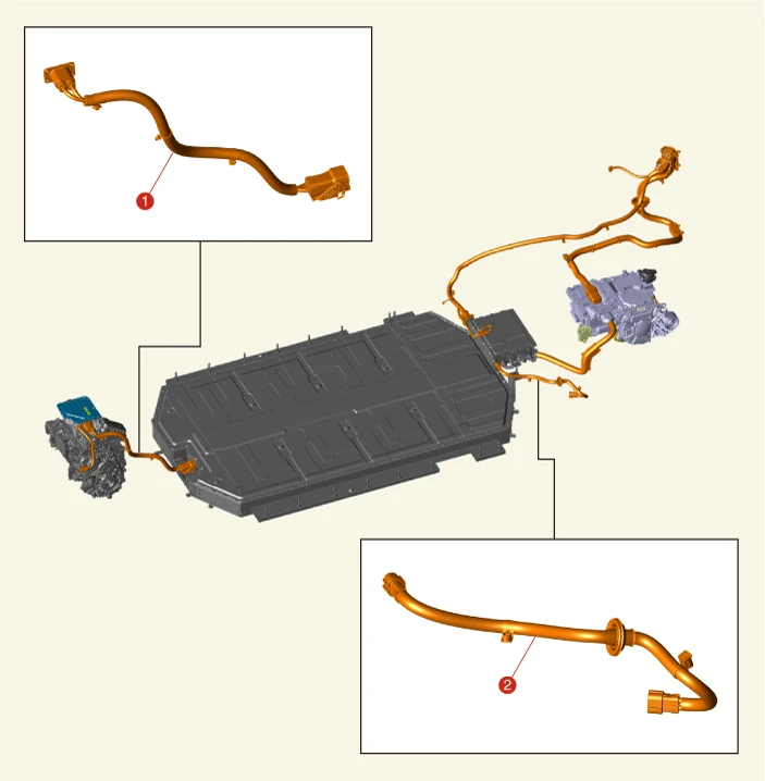 Kia EV6. Power Cable