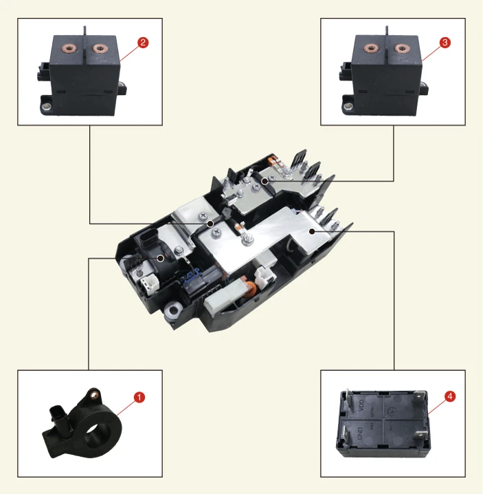 Kia EV6. Power Relay Assembly (PRA)