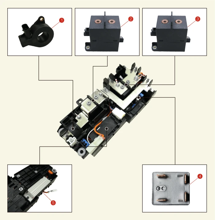 Kia EV6. Power Relay Assembly (PRA)