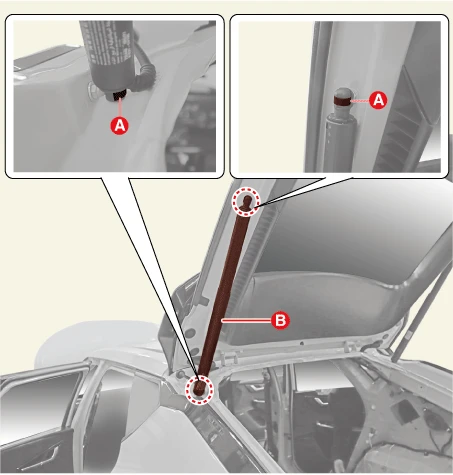 Kia EV6. Power Tailgate Drive Unit