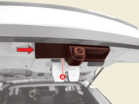 Kia EV6. Power Tailgate Switch