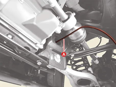 Kia EV6. Rear Assist Arm