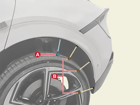 Kia EV6. Rear Bumper Assembly