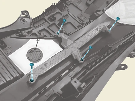 Kia EV6. Rear Bumper Assembly