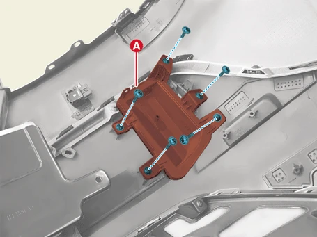 Kia EV6. Rear Bumper Assembly