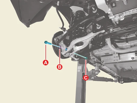 Kia EV6. Rear Coil Spring