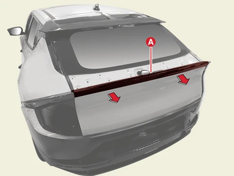 Kia EV6. Rear Combination Lamp