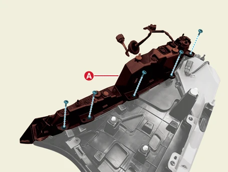 Kia EV6. Rear Combination Lamp