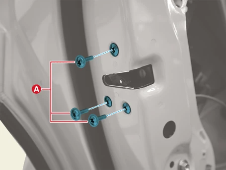 Kia EV6. Rear Door Latch Assembly