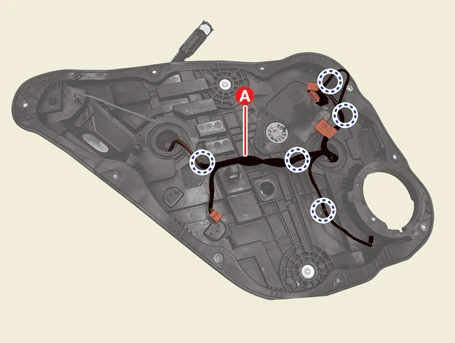 Kia EV6. Rear Door Module