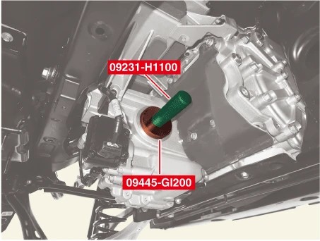 Kia EV6. Rear Motor and Reduction Gear Oil Seal