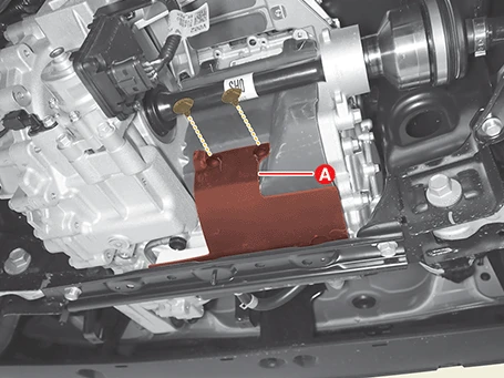 Kia EV6. Rear Motor Cover