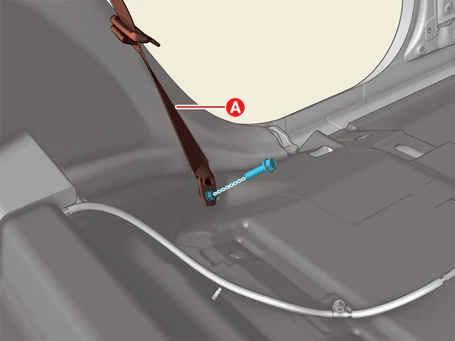 Kia EV6. Rear Pillar Trim