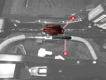 Kia EV6. Rear Seat Assembly