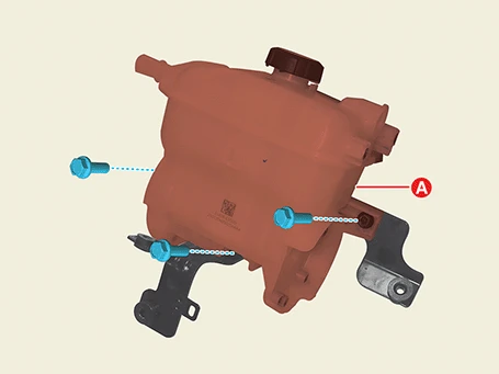 Kia EV6. Removal and Installation - 4WD