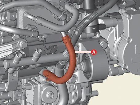 Kia EV6. Removal and Installation - 4WD