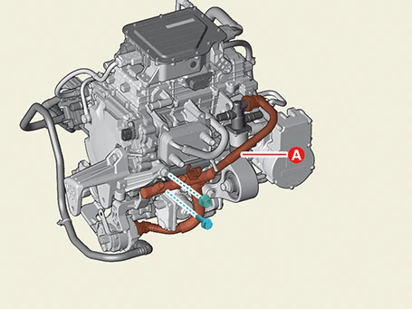 Kia EV6. Removal and Installation - 4WD