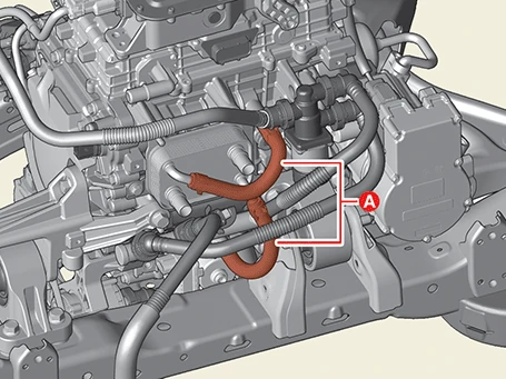 Kia EV6. Removal and Installation - Front Motor