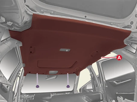 Kia EV6. Roof Trim Assembly