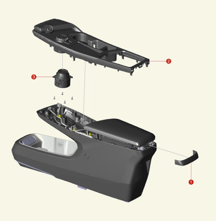 Kia EV6. SBW(Shift By Wire) Lever