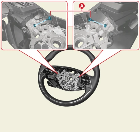 Kia EV6. Steering Wheel Remote Controller (SWRC)