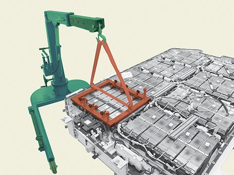 Kia EV6. Sub Battery Pack Assembly (Sub-BPA)