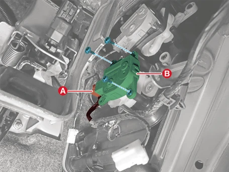 Kia EV6. Temperature Control Actuator