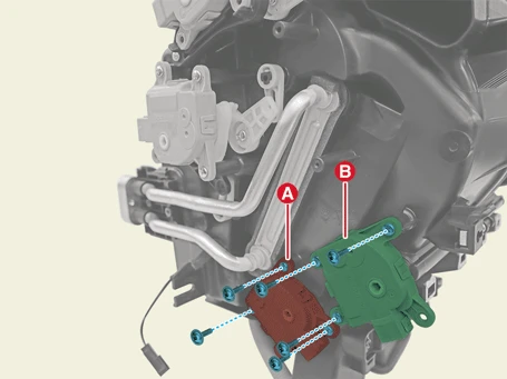 Kia EV6. Temperature Control Actuator