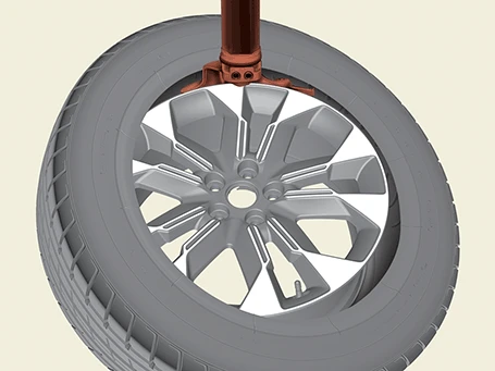 Kia EV6. Tire