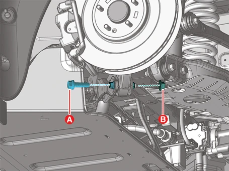 Kia EV6. Trailing Arm