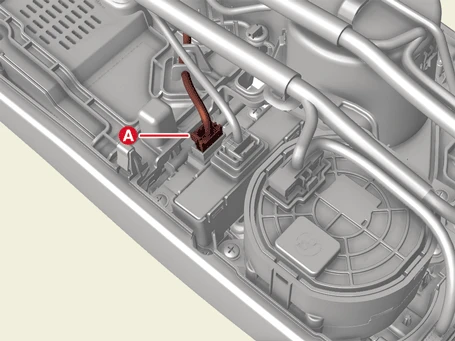 Kia EV6. Wireless Charging Indicator